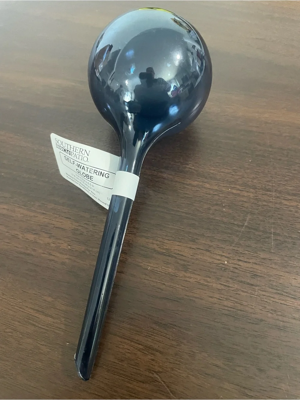 Self-Watering Globe in Deep Blue